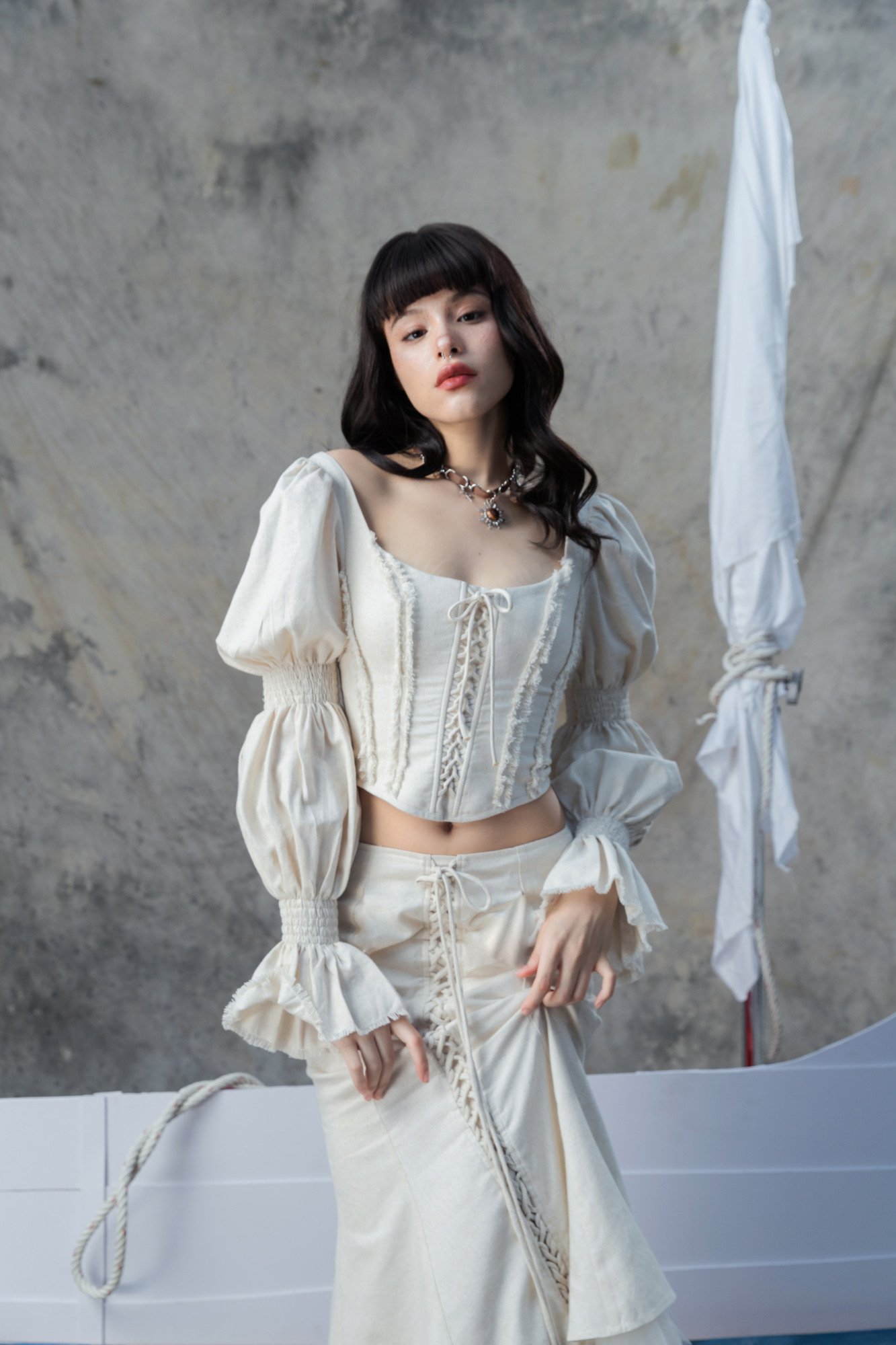 SEAFOAM STARDUST TOP