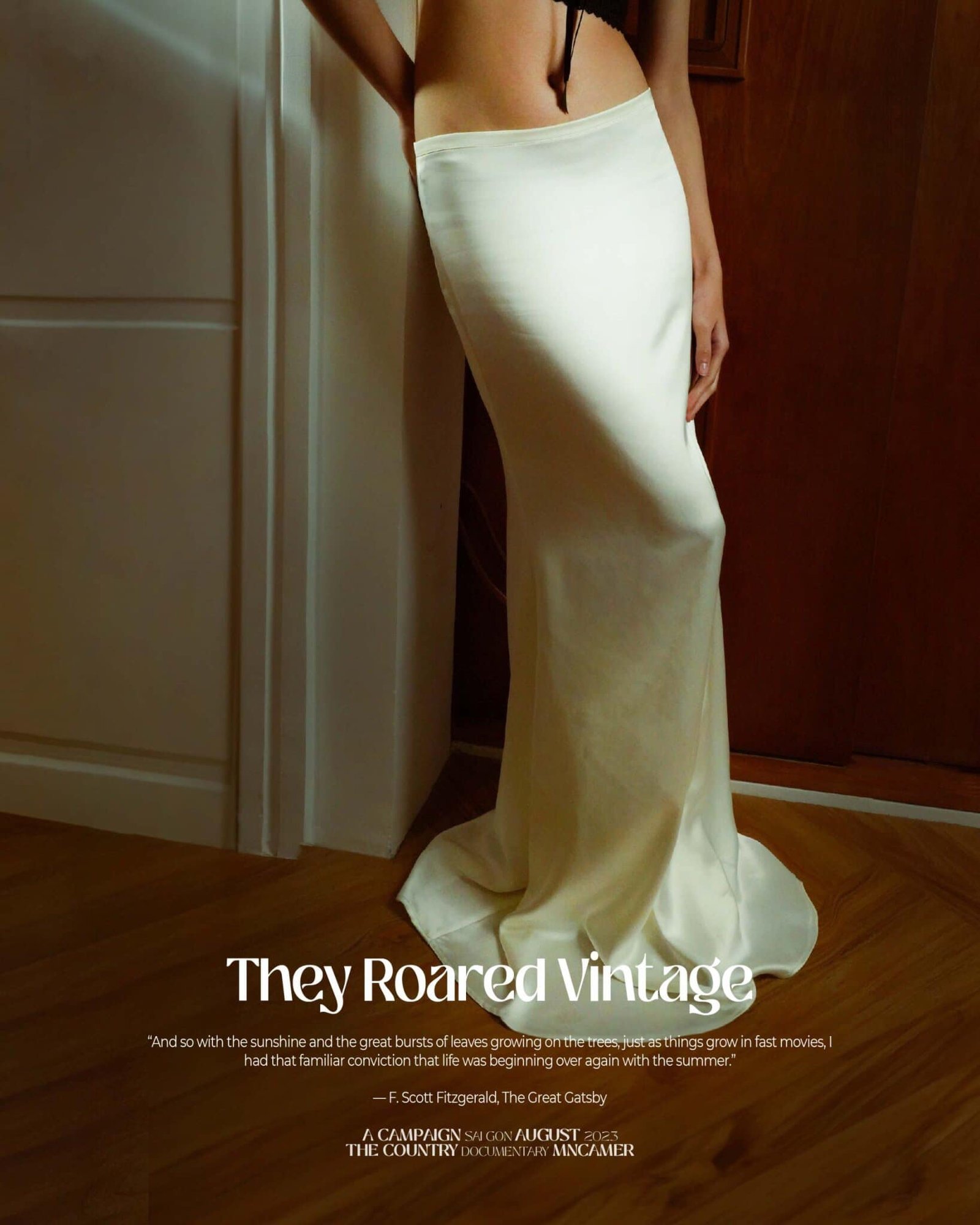 ELEGAN REST SILK SKIRT