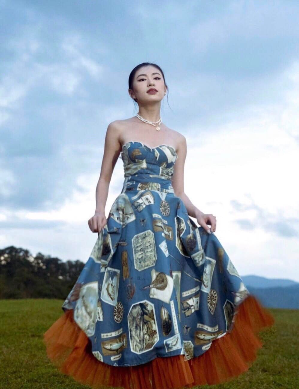 ENCHANTED ANTIQUE DRESS