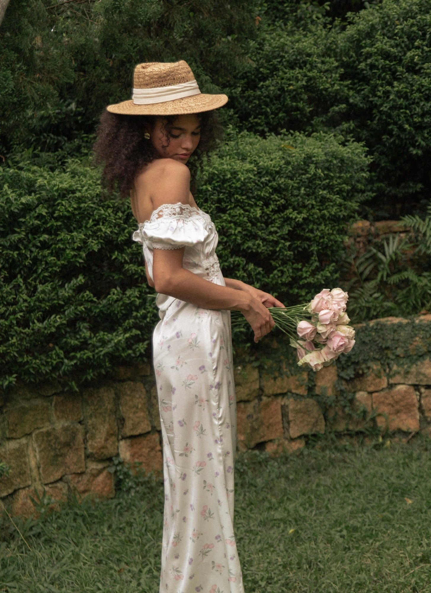 SIMON FLORALS NIGHT DRESS