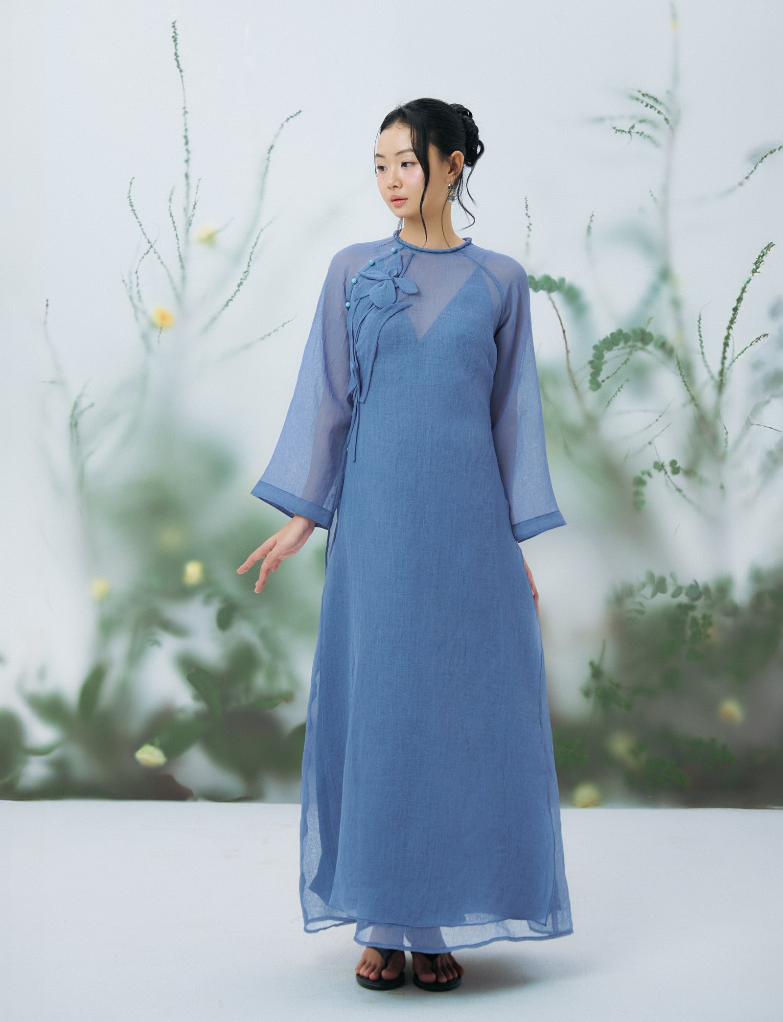 ÁO DÀI NƯƠNG LAM