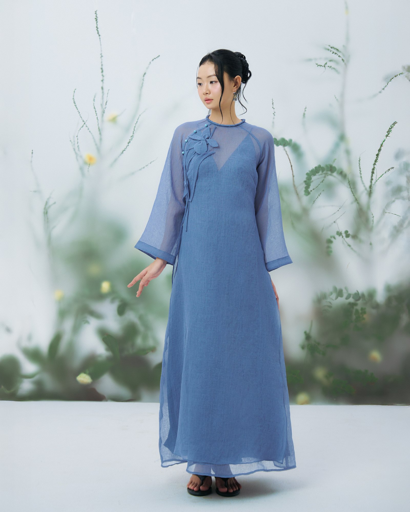 ÁO DÀI NƯƠNG LAM